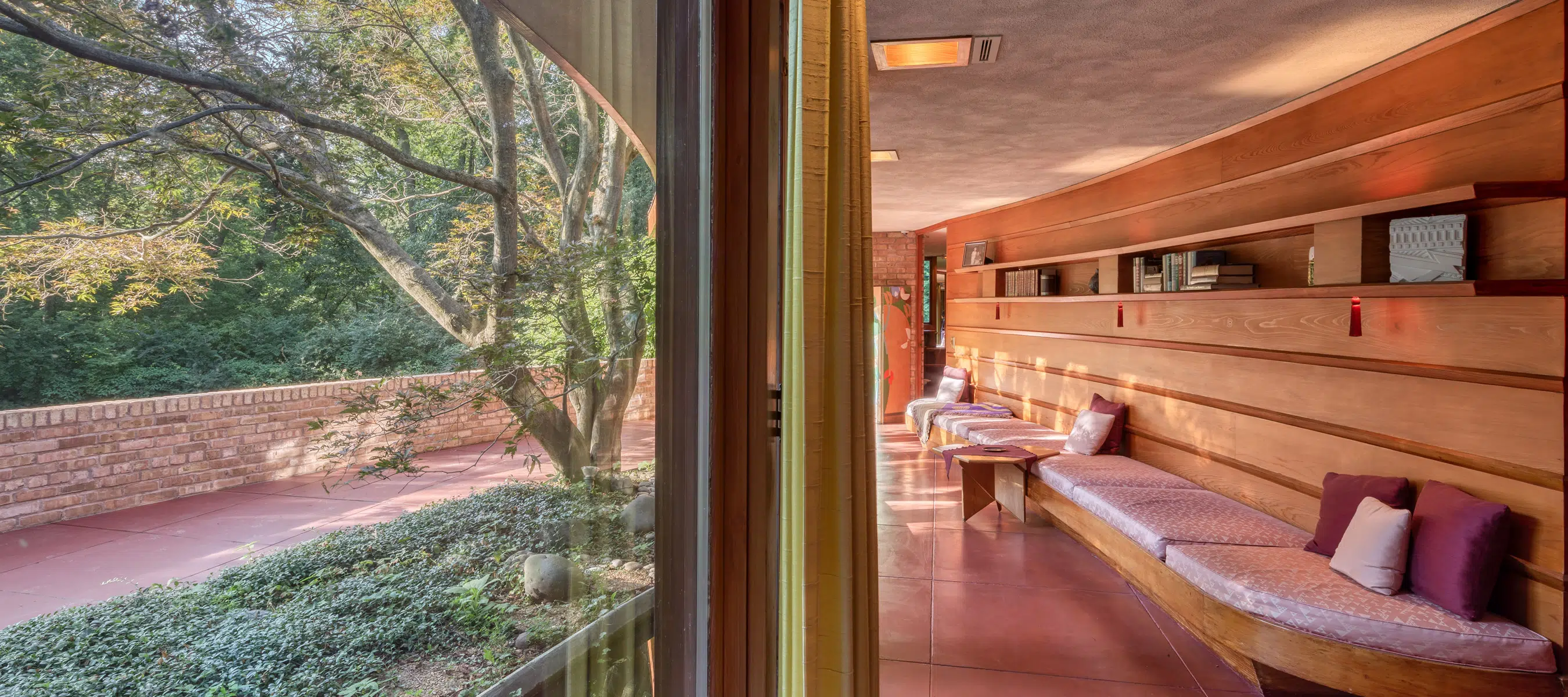 Laurent House Window Hallway Full Width Image